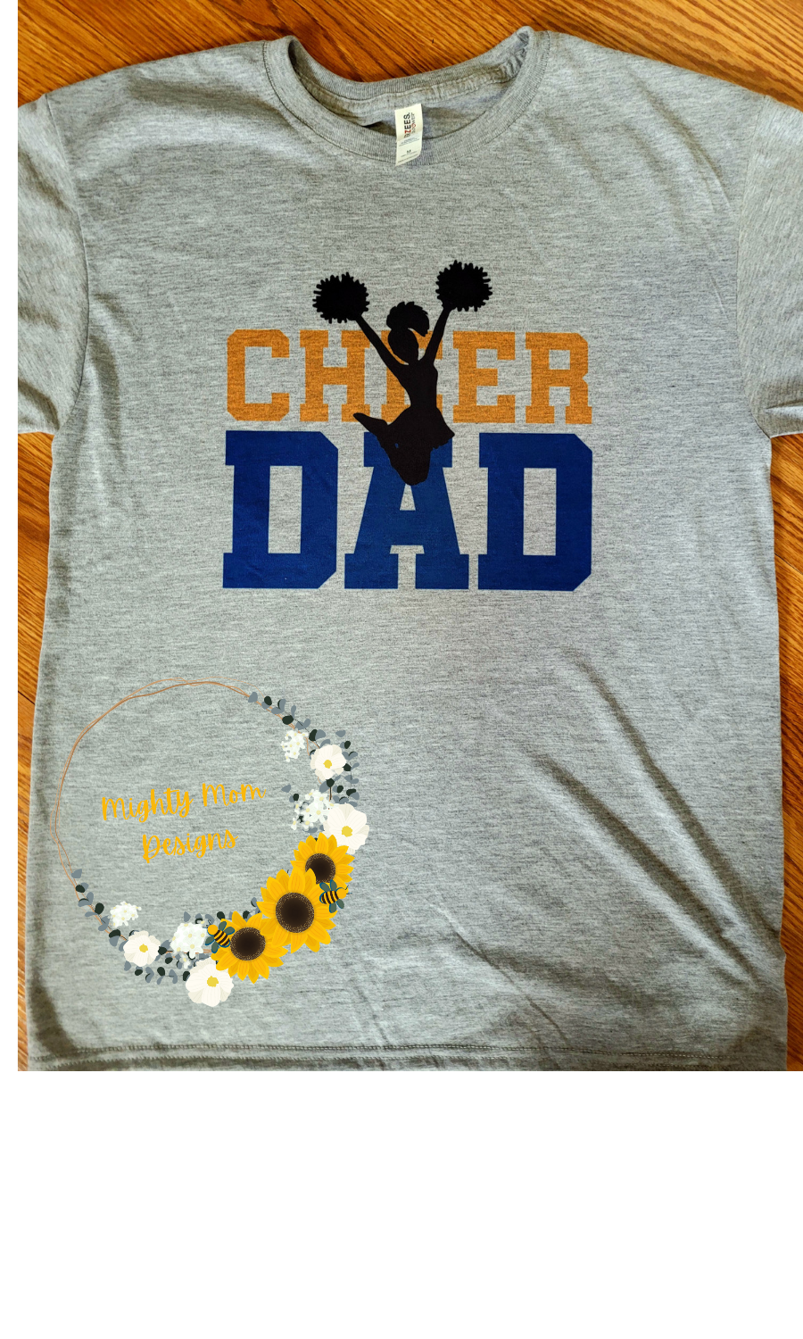 Sublimation CHEER DAD T-Shirt